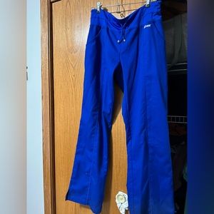 Greys Anatomy Barco Womens Blue Scrub Pants